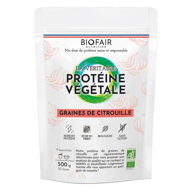 Protéine végétale Graines de citrouille 500g