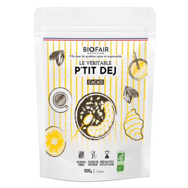 Porridge bio P'tit Dej Cacao
