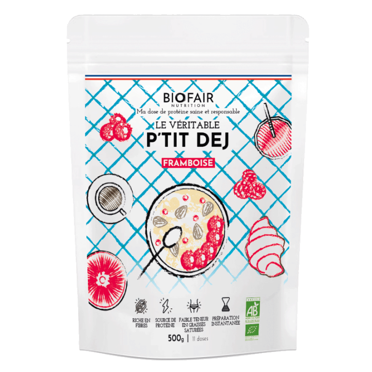 P'tit Dej Framboise | 500g