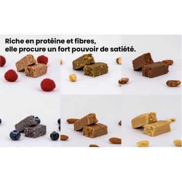 Pack découverte barres protéinées X 24