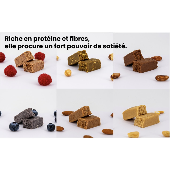 Pack découverte barres protéinées X 24