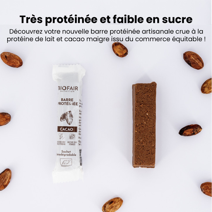 Pack éco barres cacao X 24