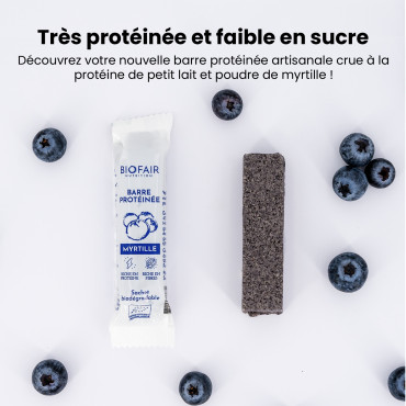Barre de protéine Myrtille