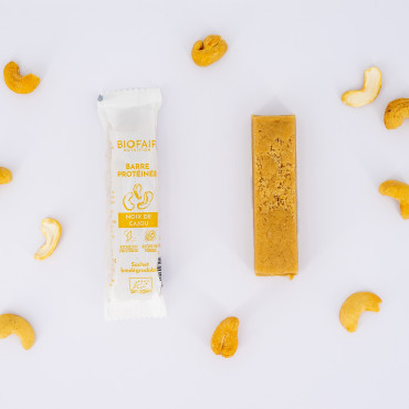 Barre protéinée Noix de cajou Riz Brun | 33 g