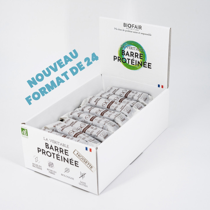Pack éco barres noisette x 24