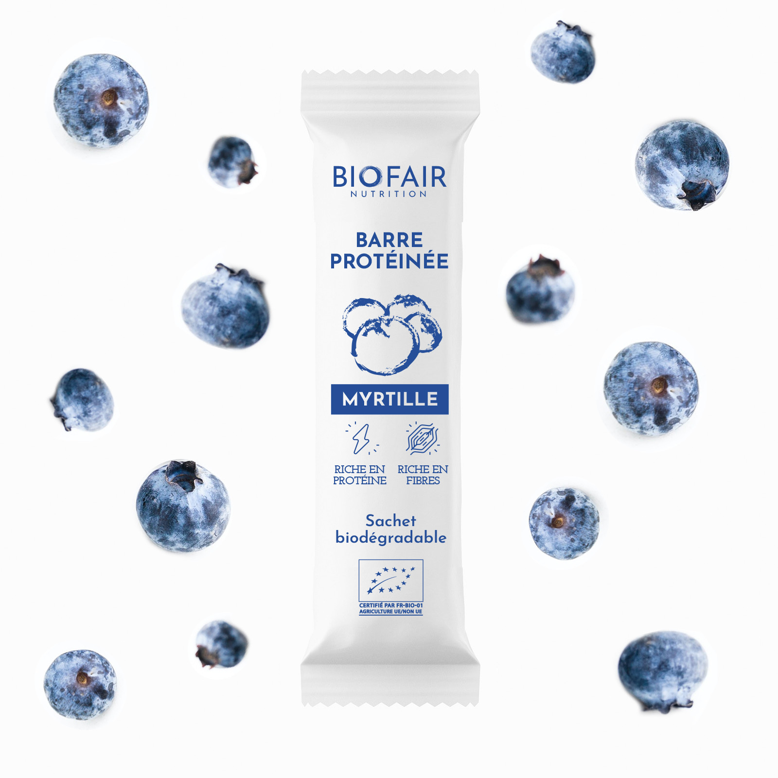 Barre proteinée végétarienne